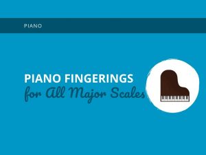 Piano Fingerings for All Major Scales