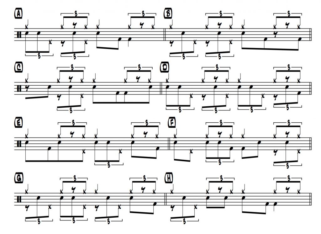 Developing Your Hi-Hat Technique: More on The Third Voice Concept 4 Comping Phrases TV LJS