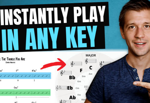 How to Play Jazz In ANY Key Transposing Secrets