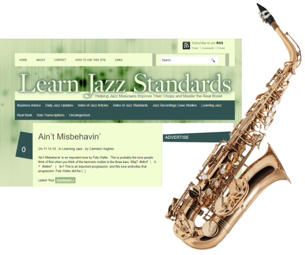 Learn Jazz Standards Saxophone
