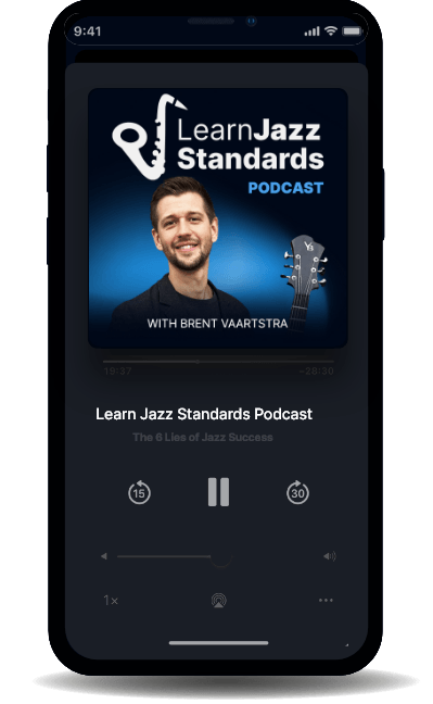 Podcast on mobile phone