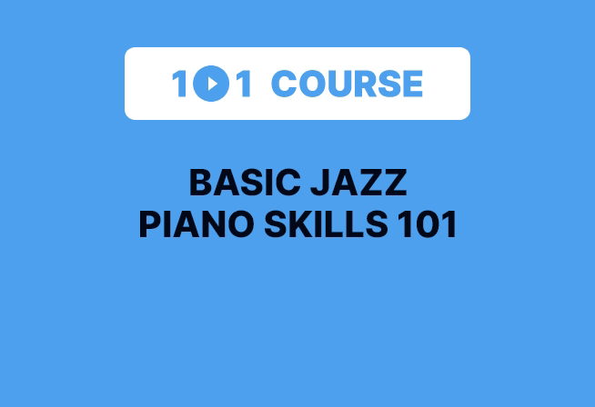 Basic Jazz Piano Skills 101