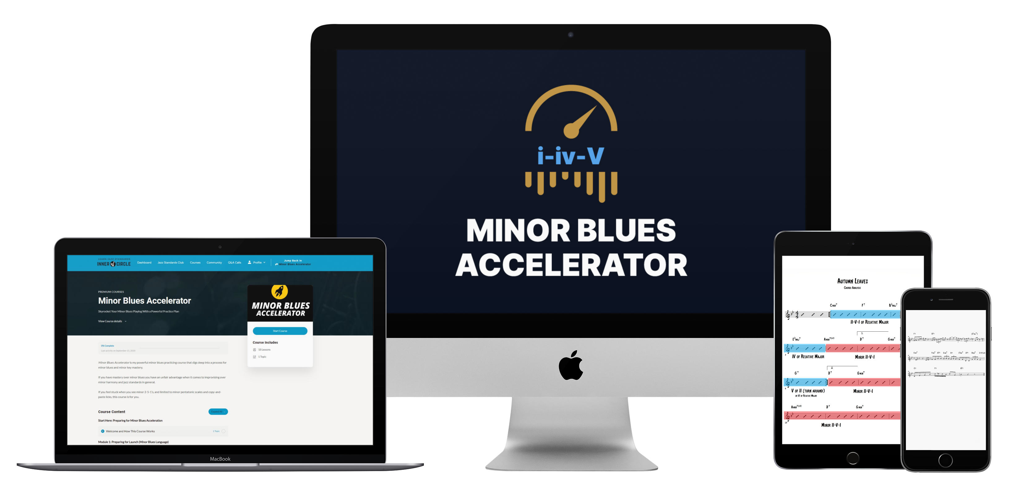 Minor Blues Accelerator Device Mockup